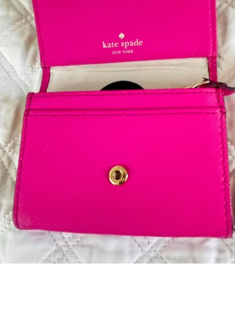 Kate Spade New York Hot Pink Wristlet Wallet Barbiecore Y2K